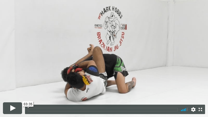 MMA - Reverse Armlock from Triangle Defence